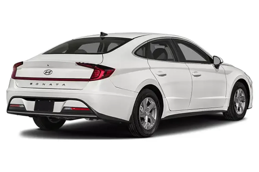 Hyundai Sonata wading Rent a Car