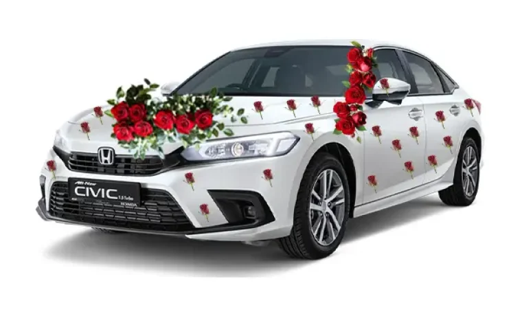 Honda Civic New Model wading Rent a Car